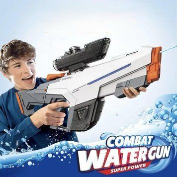 Водяний акумуляторний автомат бластер 2 в 1 Combat Water Gun 930 мл С00045 фото