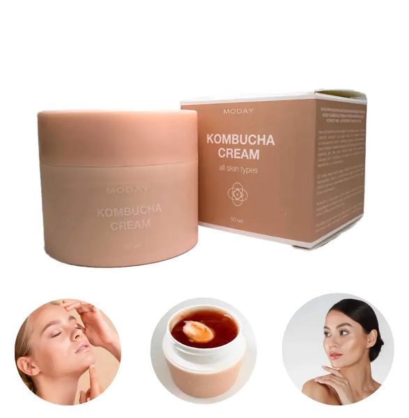 Мультифункціональний двухфазний крем для обличчя MODAY Kombucha CREAM 50 мл MOD00011BF фото