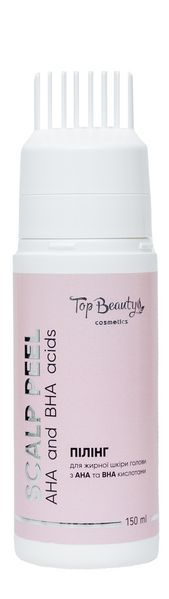 Пілінг для жирної шкіри голови Top Beauty Scalp Peel AHA & BHA Acids 150 мл TB00105 фото