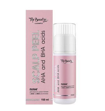 Пилинг для жирной кожи головы Top Beauty Scalp Peel AHA & BHA Acids 150 мл TB00105 фото