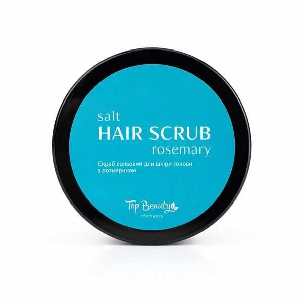 Солевой скраб для кожи головы с розмарином Top Beauty, 250 мл TB00319 фото