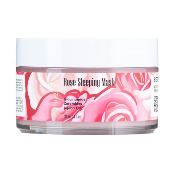 Нічна маска для обличчя Rose Sleeping Mask Bogenia BG328 BG00124BF фото
