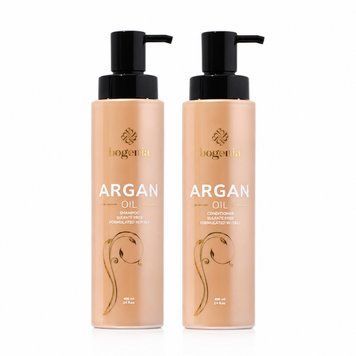 Набор для волос Bogenia BG411 Argan Oil, шампунь 400 мл, кондиционер 400 мл BG00054 фото