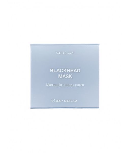 Глибоко очищуюча маска від чорних цяток та вугрів MODAY Blackhead Mask з екстрактом хризантеми та алое 30 грам MOD00016 фото