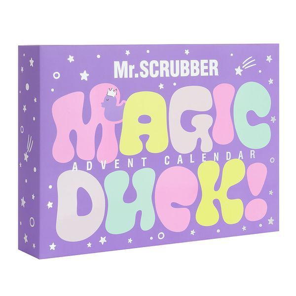 Дитячий адвент календар Mr.SCRUBBER Magic Duck &mdash; набір із 12 засобів для догляду SC2719 фото