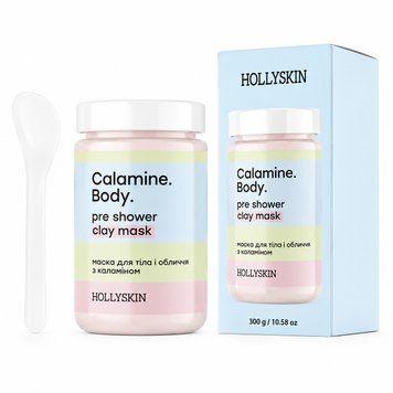 Маска для тела и лица HOLLYSKIN Calamine Body с каламином - очищение, успокоение и сияние кожи H0367 фото