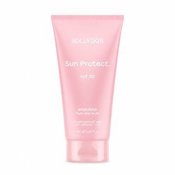 Солнцезащитный крем для лица и тела HOLLYSKIN Sun Protect SPF 30 &mdash; защита, увлажнение и предотвращение H0406 фото