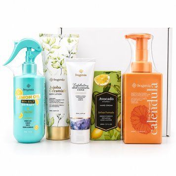 Подарунковий набір косметики Bogenia Fresh Ritual &mdash; догляд за обличчям, волоссям і тілом BGPB005 фото