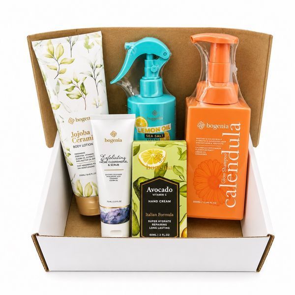 Подарунковий набір косметики Bogenia Fresh Ritual &mdash; догляд за обличчям, волоссям і тілом BGPB005 фото